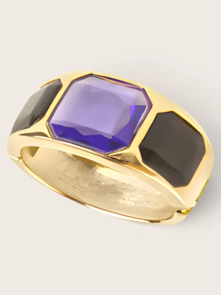 Gold Purple Stone Armband South Africa
