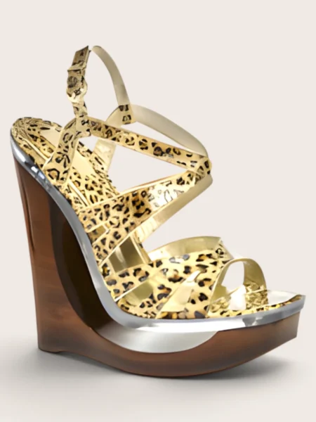 Leopard Print Pointed Toe Stiletto Heels South Africa